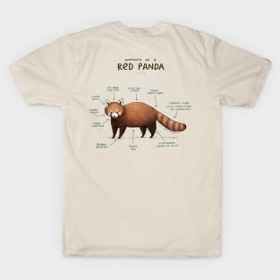 Anatomy of a Red Panda T-Shirt